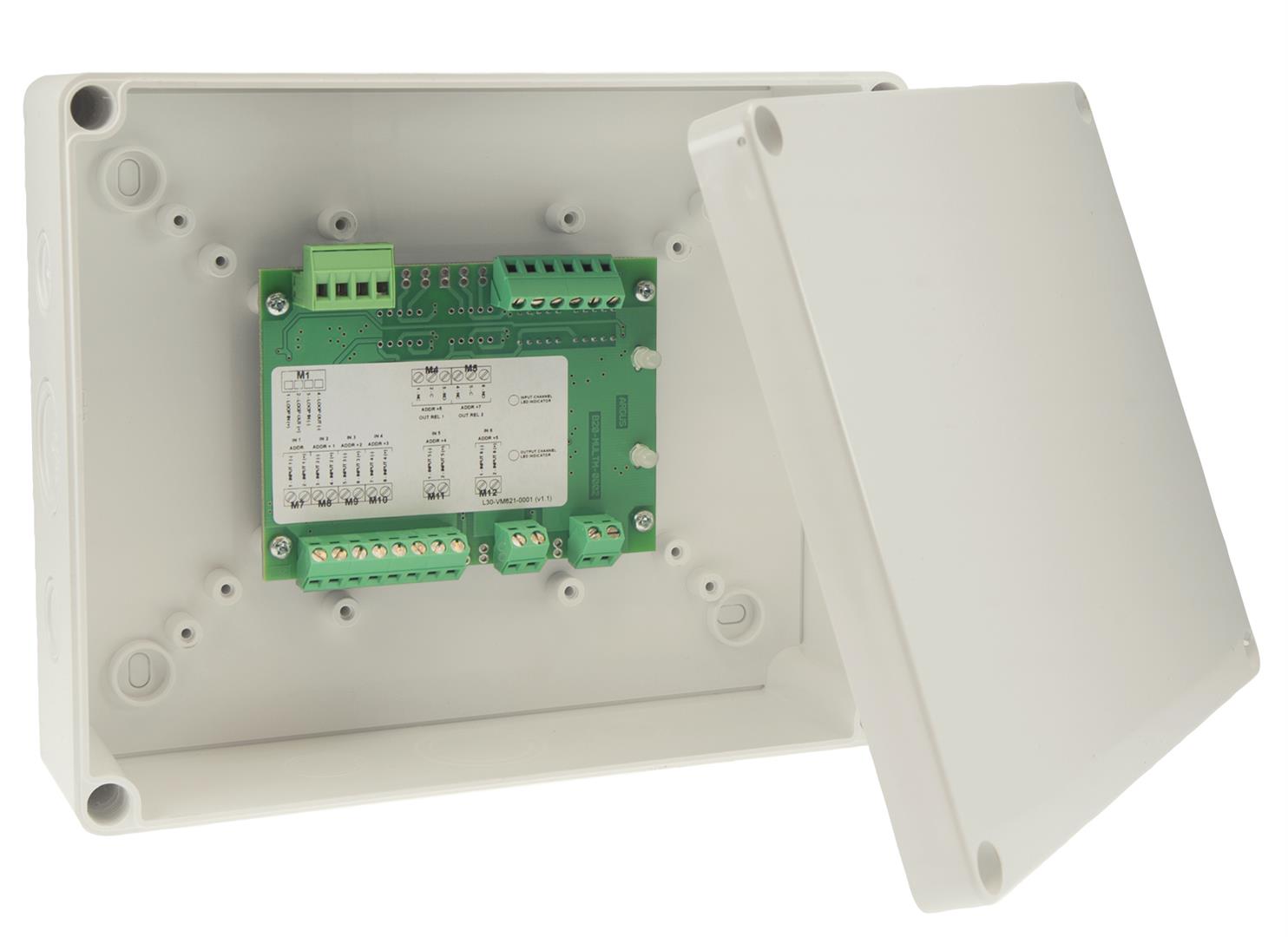 Vega Multiway I/O Unit 4XInput, 2XRelay Output, 2XSupervised Output